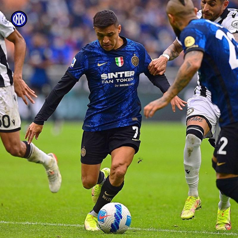 Alexis Sánchez ganó 3 títulos con el Inter de Milán - Créditos: Instagram