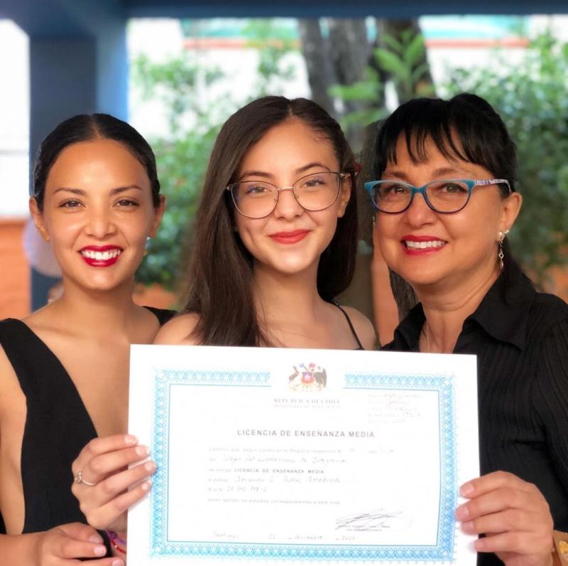 Instagram - Carolina Arrendo junto a su hija y madre