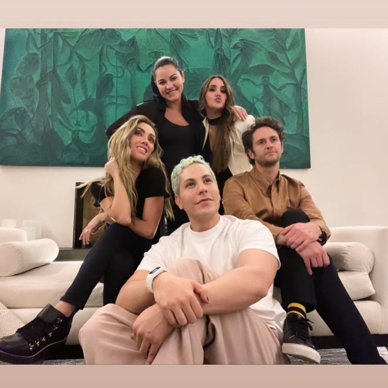 Anahí, Dulce María, Maite Perroni, Christian Chávez y Christopher Uckerman, integrantres de RBD - Créditos: Instagram