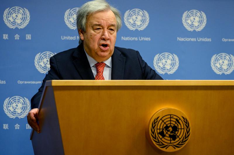 AFP - Antonio Guterres apuntó que el planeta está en una "ebullición global"