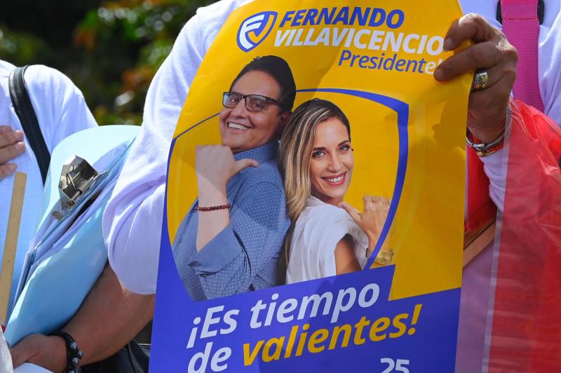 Asesinato de Fernando Villavicencio: Aliada en campaña será la nueva candidata a Presidencia de Ecuador