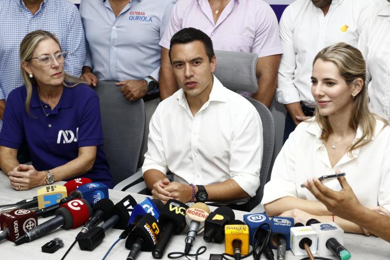 AFP - Candidato ecuatoriano Daniel Noboa