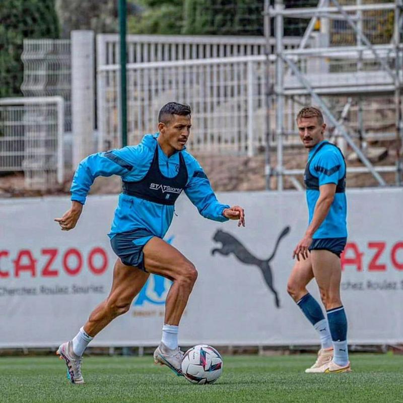 Alexis Sánchez está cada vez más lejos del Olympique de Marsella - Créditos: Instagram @alexis_officia1