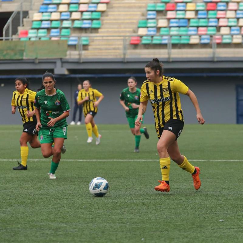 Fernández Vial lucha por continuar en la primera división del fútbol femenino. Imagen: Instagram.