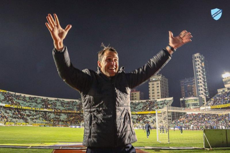Beñat San José ya logró la tercera mejor campaña histórica de Bolivar en Copa Libertadores - Créditos: Instagram @clubbolivaroficial