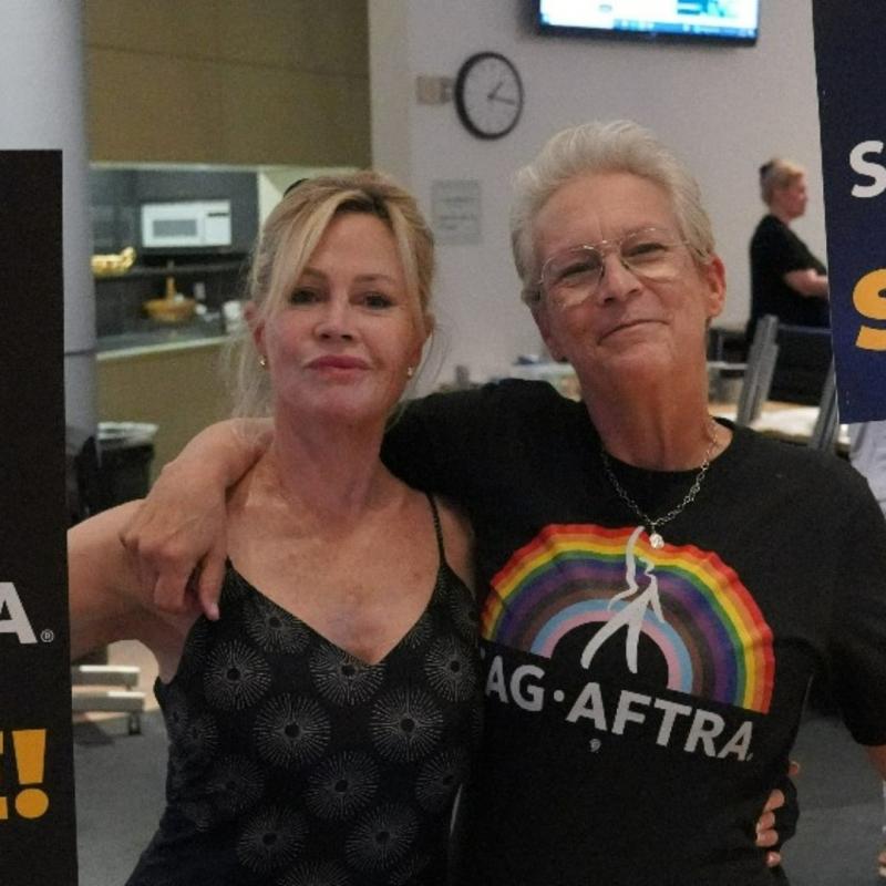 Actores de Hollywood apoyando la huelga - Instagram