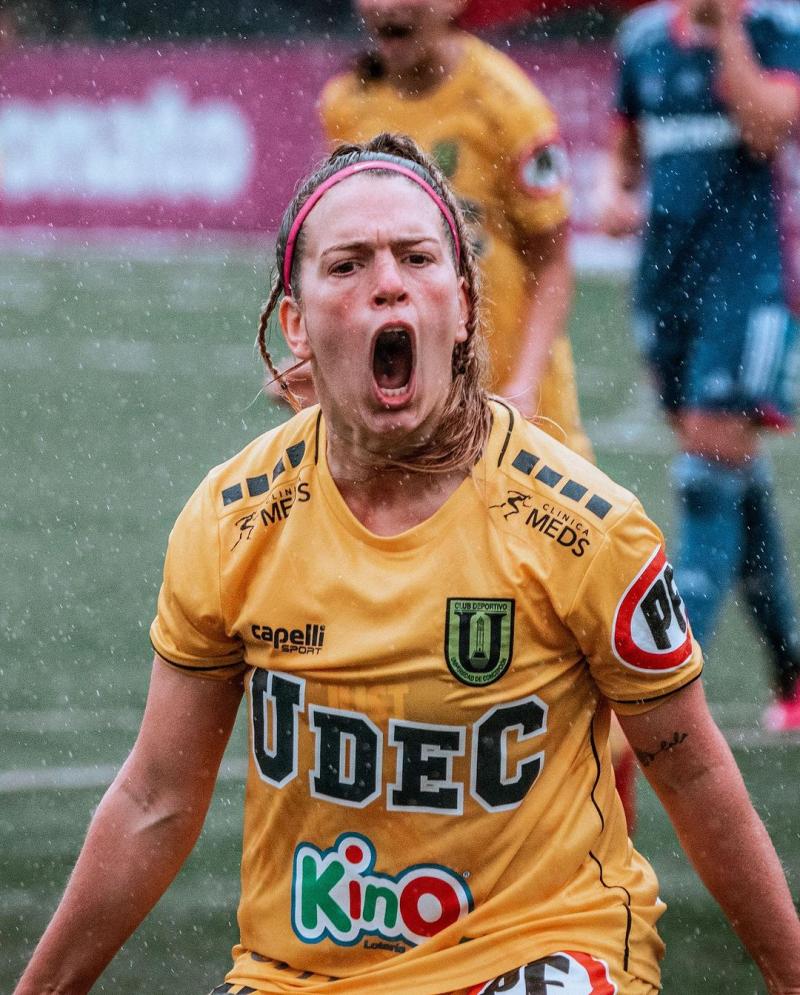 Camila Gómez Ares en Universidad de Concepción - Créditos: Instagram