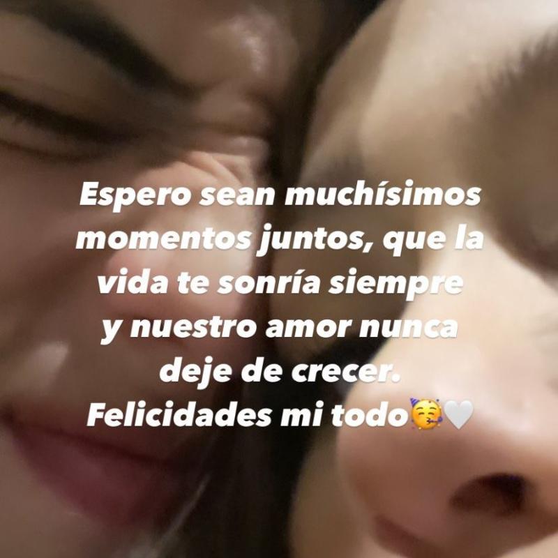 Mensaje de Trini Neira a su pololo en Instagram - Créditos: Instagram
