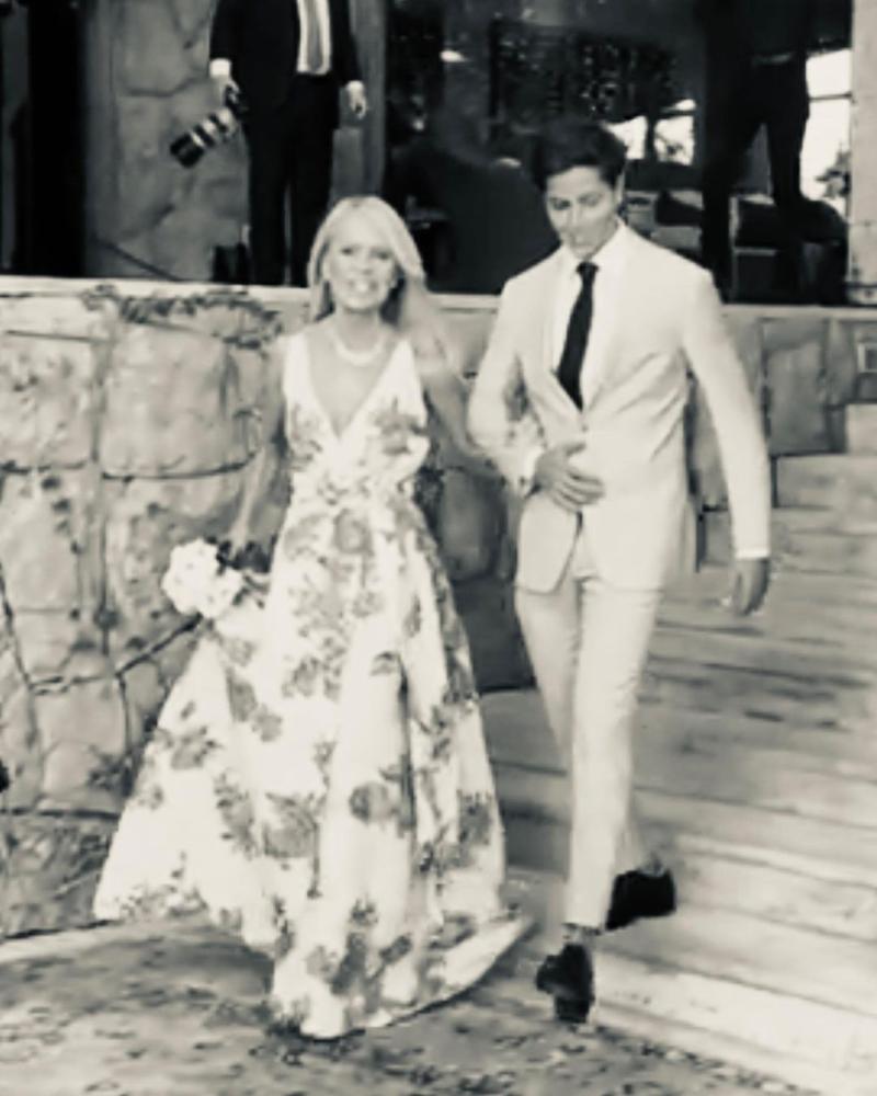 Instagram - Máximo Menem revela fotos del matrimonio de Cecilia Bolocco