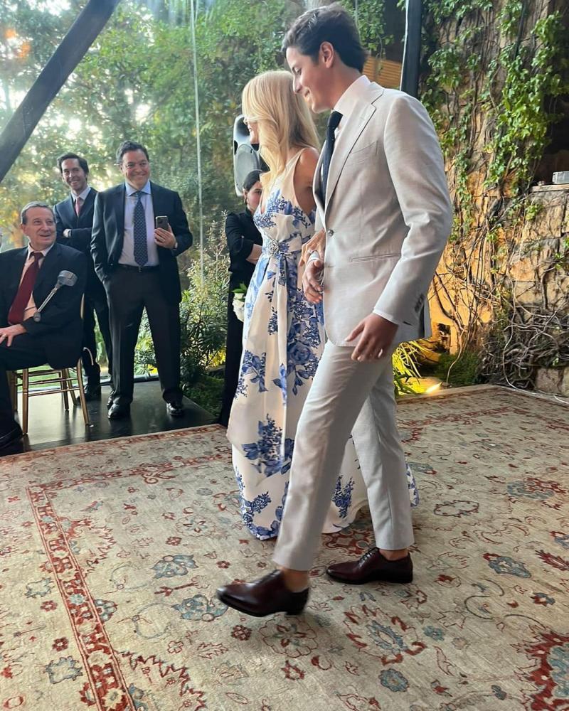 Instagram - Máximo Menem revela fotos del matrimonio de Cecilia Bolocco