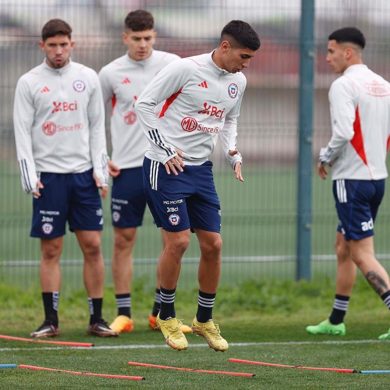 La Roja Sub 23 ya se prepara para los Juegos Panamericanos de Santiago 2023 - Créditos: Selección Chilena