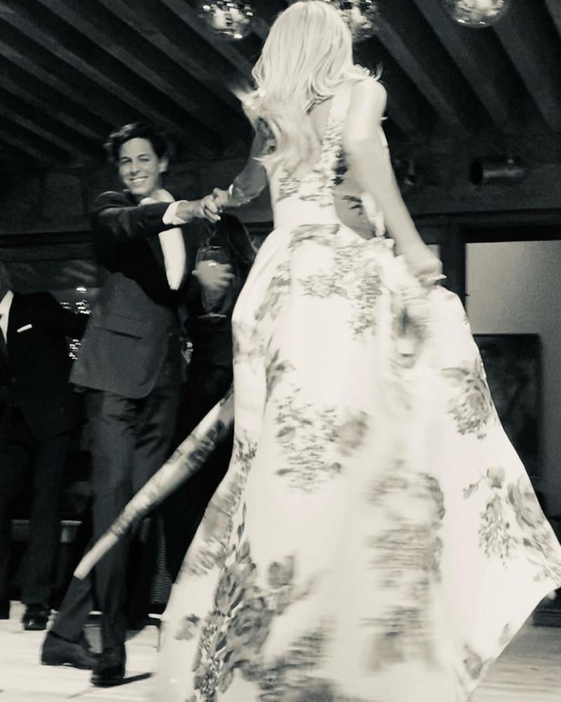 Instagram - Máximo Menem revela fotos del matrimonio de Cecilia Bolocco