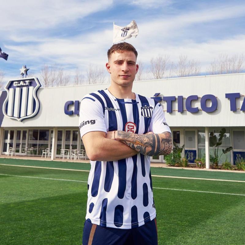 Bruno Barticciotto fue presentado en Talleres de Córdoba - Créditos: Prensa Club