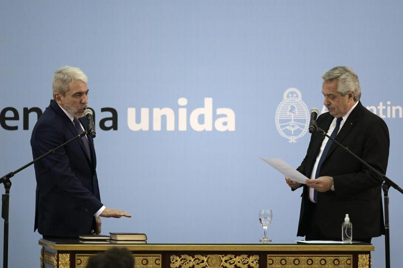 AFP - Ministro de Seguridad de Argentina, Aníbal Fernández