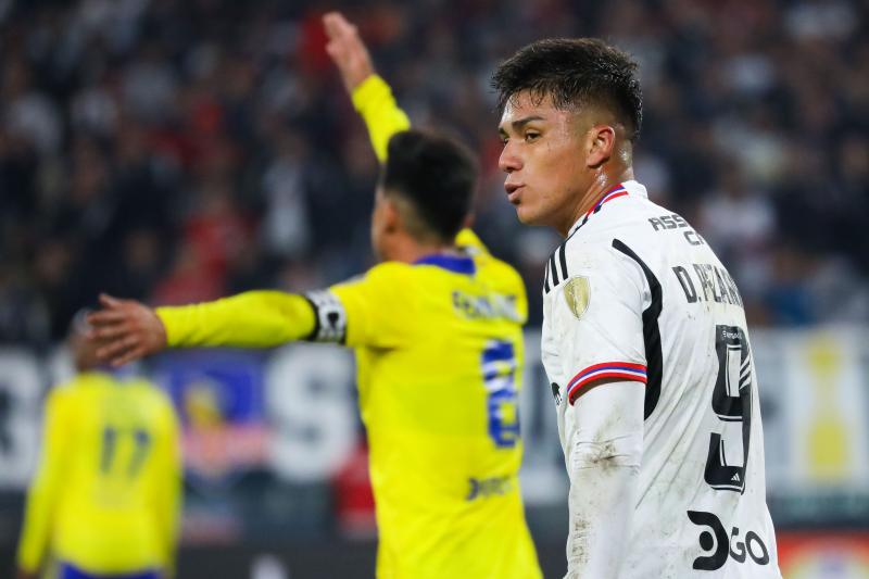 Damián Pizarro, jugador de Colo Colo. (Agencia Uno)