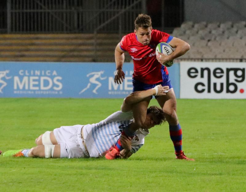 Los Cóndores no pudieron en su segundo Test Match camino al Mundial - Créditos: Agencia UNO