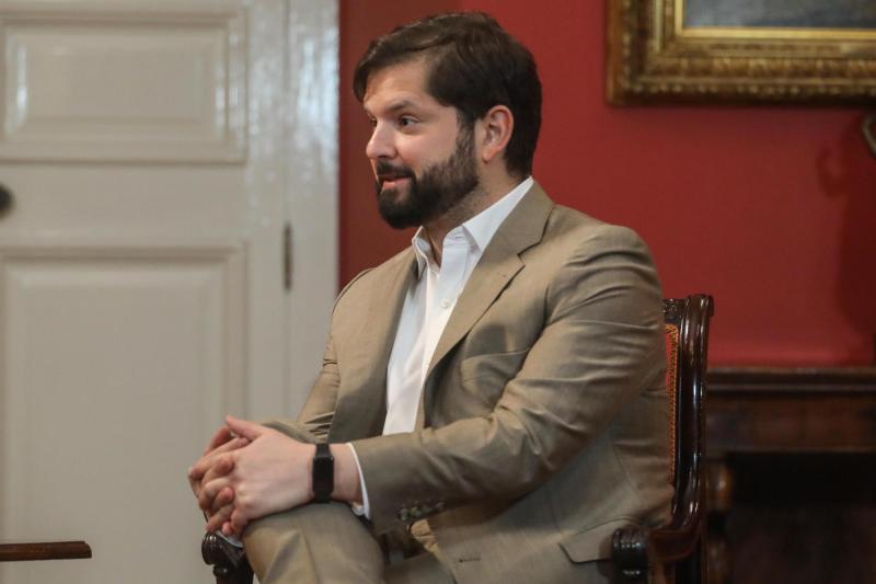 Agencia Uno - Presidente Gabriel Boric.