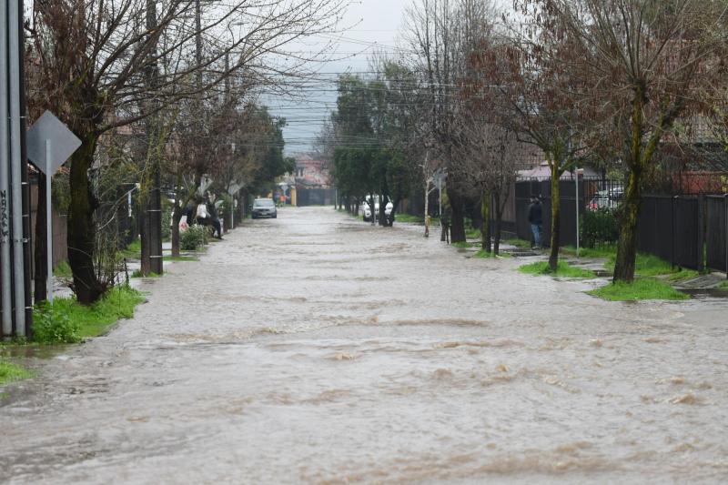 Agencia Uno - El sistema frontal azotó la región de Maule