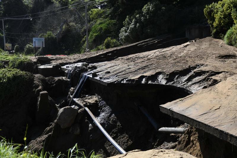Socavón en Viña del Mar - Agencia Uno