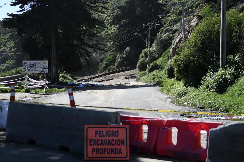 Socavón en Viña del Mar - Agencia Uno