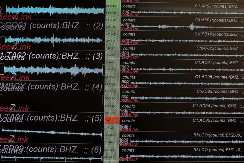 Sismógrafos Centro Sismológico Nacional - Agencia Uno