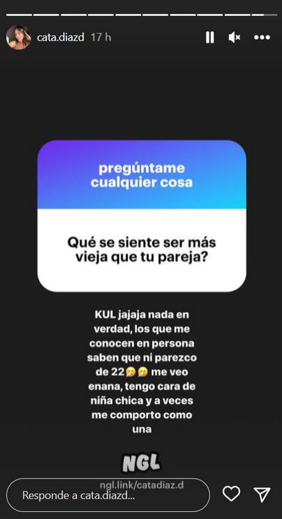 La revelación de Catalina Díaz sobre Darío Osorio (Instagram)