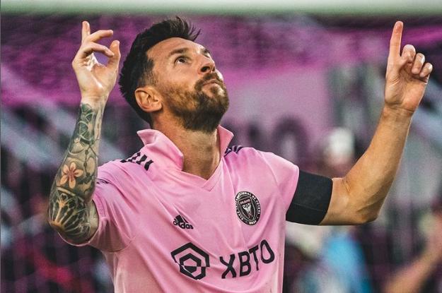 Lionel Messi se coronó campeón por primera vez con el Inter Miami.