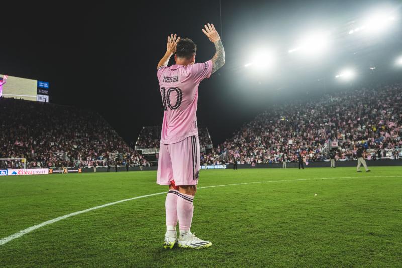 Lionel Messi está un título de igualar el récord del futbolista más ganador de la historia. / Foto: @intermiamicf