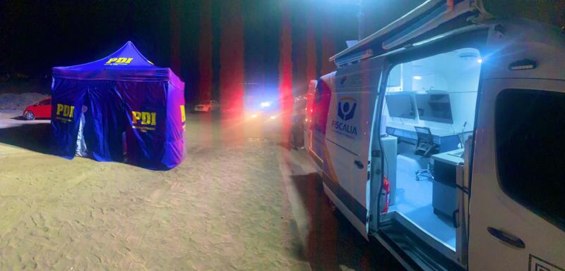 Fiscalía - PDI trabaja tras hallazgo de cuerpo en Arica