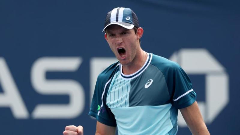 Nicolás Jarry avanzó a la segunda ronda del US Open. Créditos: France Presse.