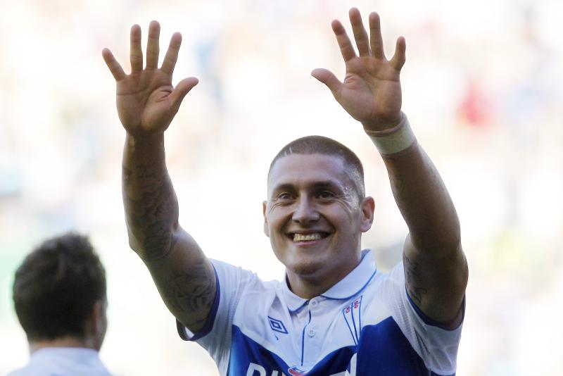 Nicolás Castillo sueña con retornar a la UC. (Photosport)