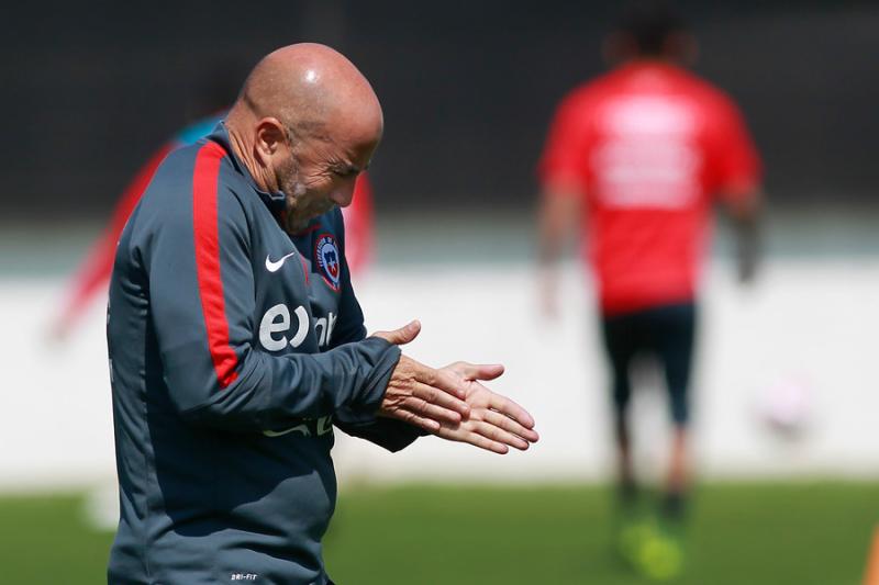 Jorge Sampaoli impidió la llegada de Nicolás Peric a la U. Imagen: Photosport.