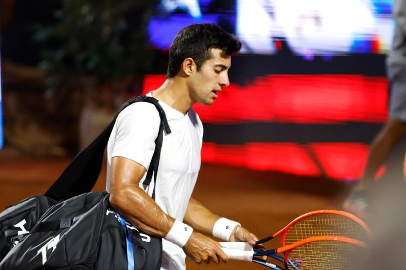 Cristian Garin fue eliminado del Masters 1000 de Toronto. Imagen: Photosport.