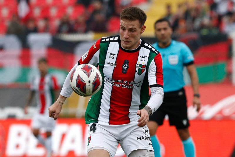 Bruno Barticciotto dejó Palestino y arribó a Talleres de Córdoba. Crédito: Photosport.