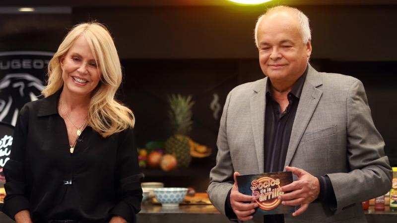 Socios de la Parrilla - Álvaro Salas y Cecilia Bolocco