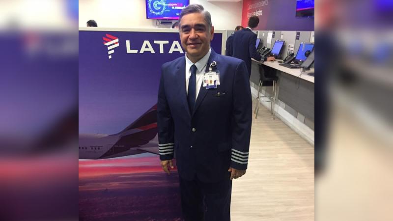 Facebook - Iván Andaur, piloto de Latam que falleció en vuelo