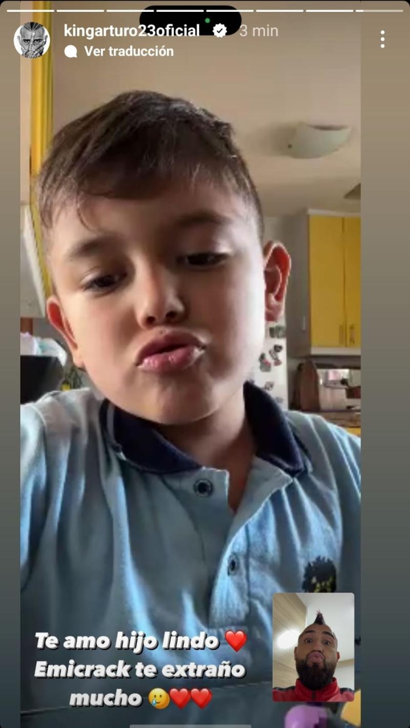 Arturo Vidal - Créditos: Instagram