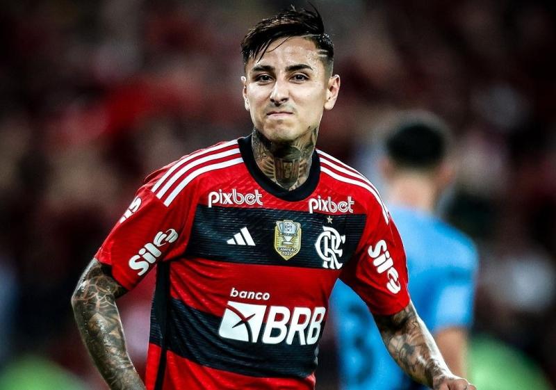 Erick Pulgar volvió a jugar después de más de un mes en el Flamengo - Instagram