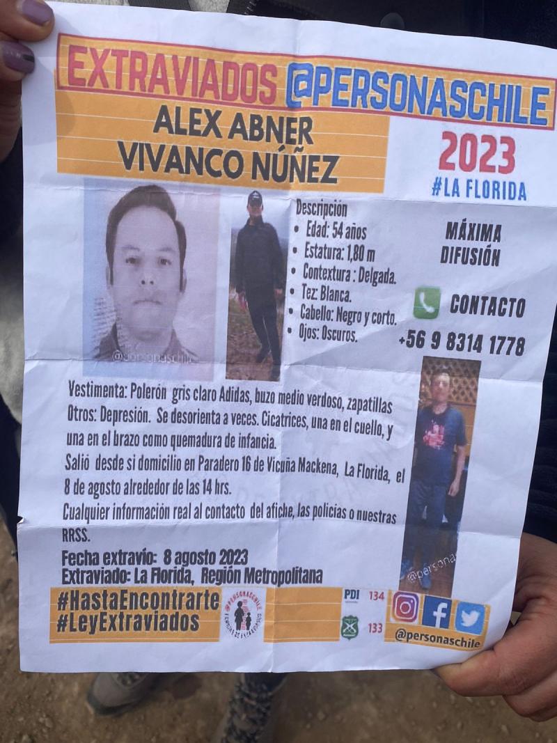 T13 - Hombre desaparecido en la Quebrada de Macul