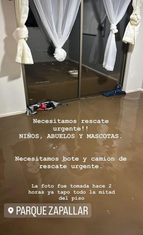 Cristian Zavala salió en ayuda de su compañero durante la madrugada. Imagen: Instagram.