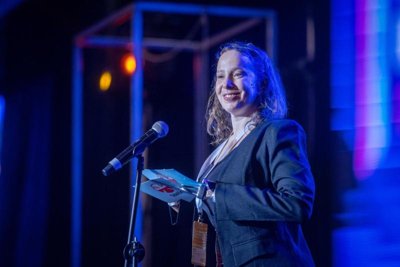 Cristián Soto - La ceremonia de inauguración fue presentada por la doctora Daniela García