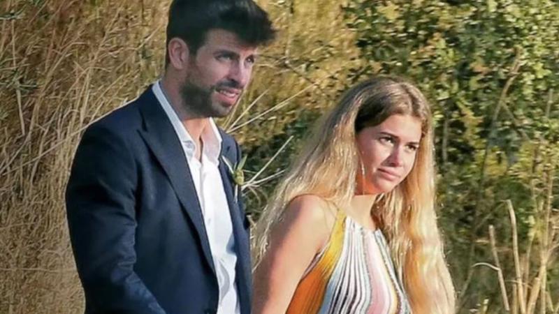 Gerard Piqué y Clara Chía víctima de paparazzis en Croacia.