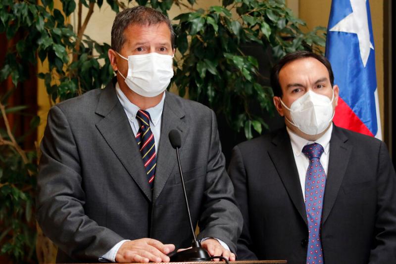 Agencia Uno - Diputados Gustavo Benavente y Felipe Donoso