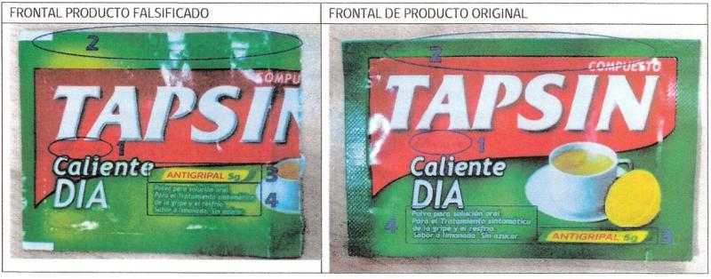 ISP - Tapsin falsificado