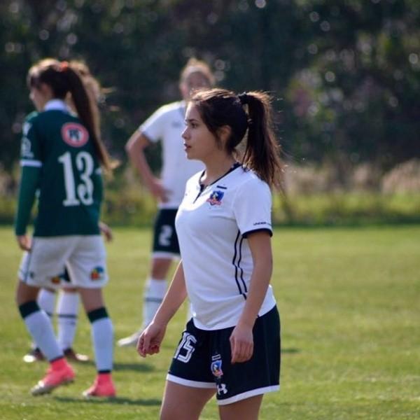 Fernanda Contreras en su etapa como jugadora de Colo Colo - Créditos: Instagram