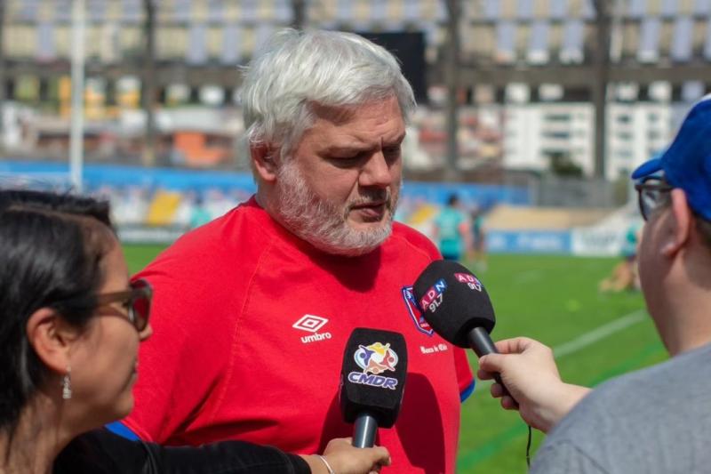 Pablo Lemoine, head coach de Los Cóndores, - Prensa Chile Rugby