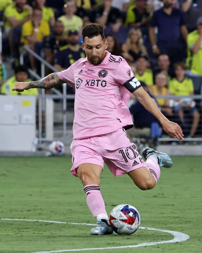Lionel Messi anotó 10 goles en siete partidos de la Leagues Cup con Inter Miami - Crédito: Twitter @MLS