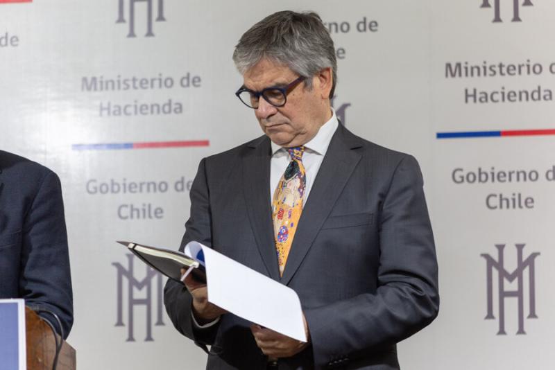 Agencia Uno - Ministro de Hacienda, Mario Marcel