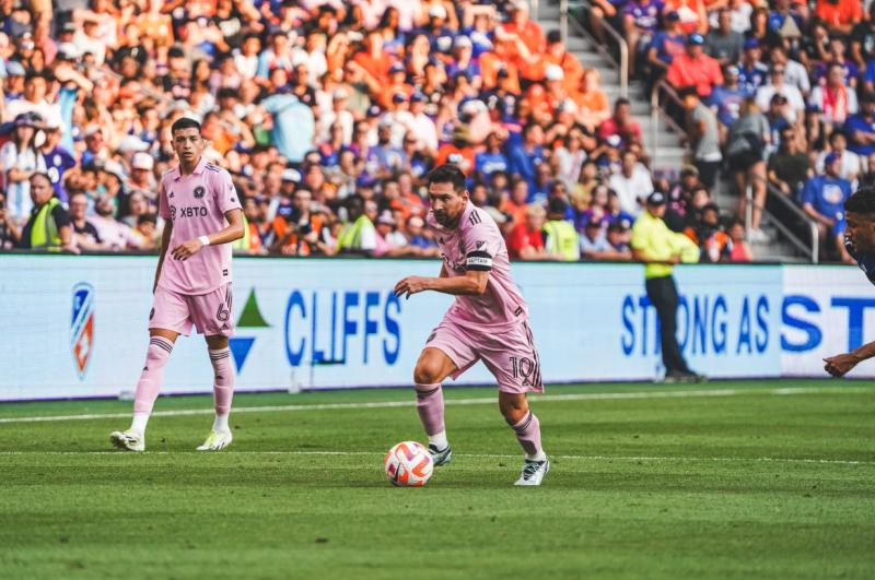 Tomás Avilés hizo su debut oficial en el Inter Miami - Créditos: Prensa Club