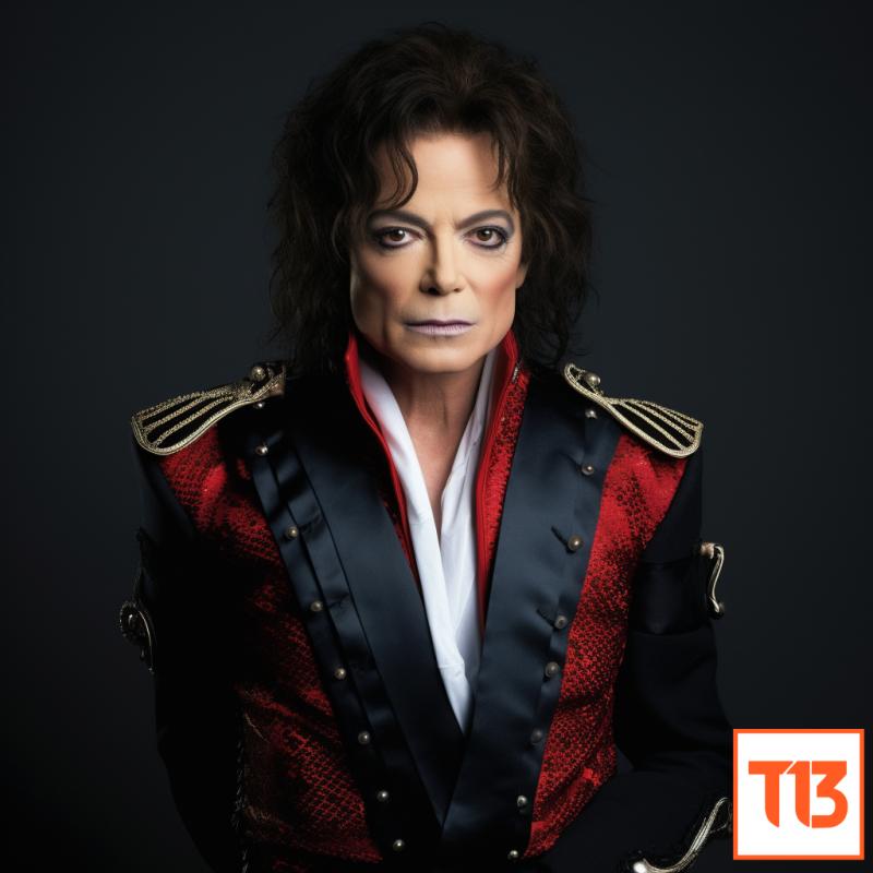 Michael Jackson a los 65 años según IA